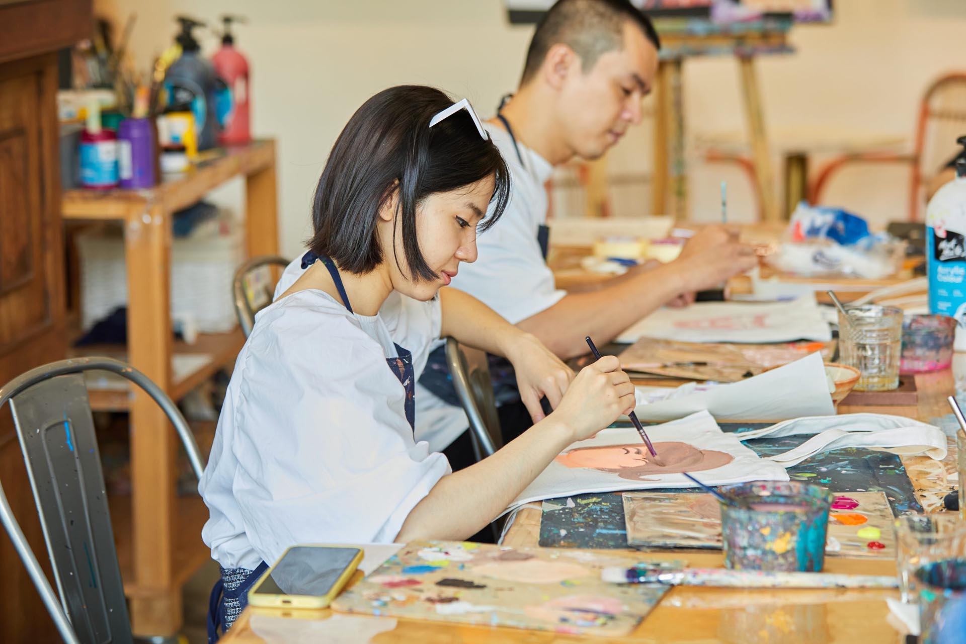 Workshop vẽ tranh TPHCM