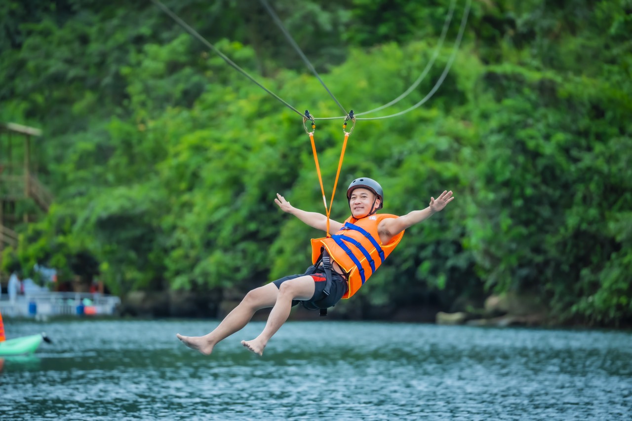 Ziplines in Vietnam zipline at Hava Valley